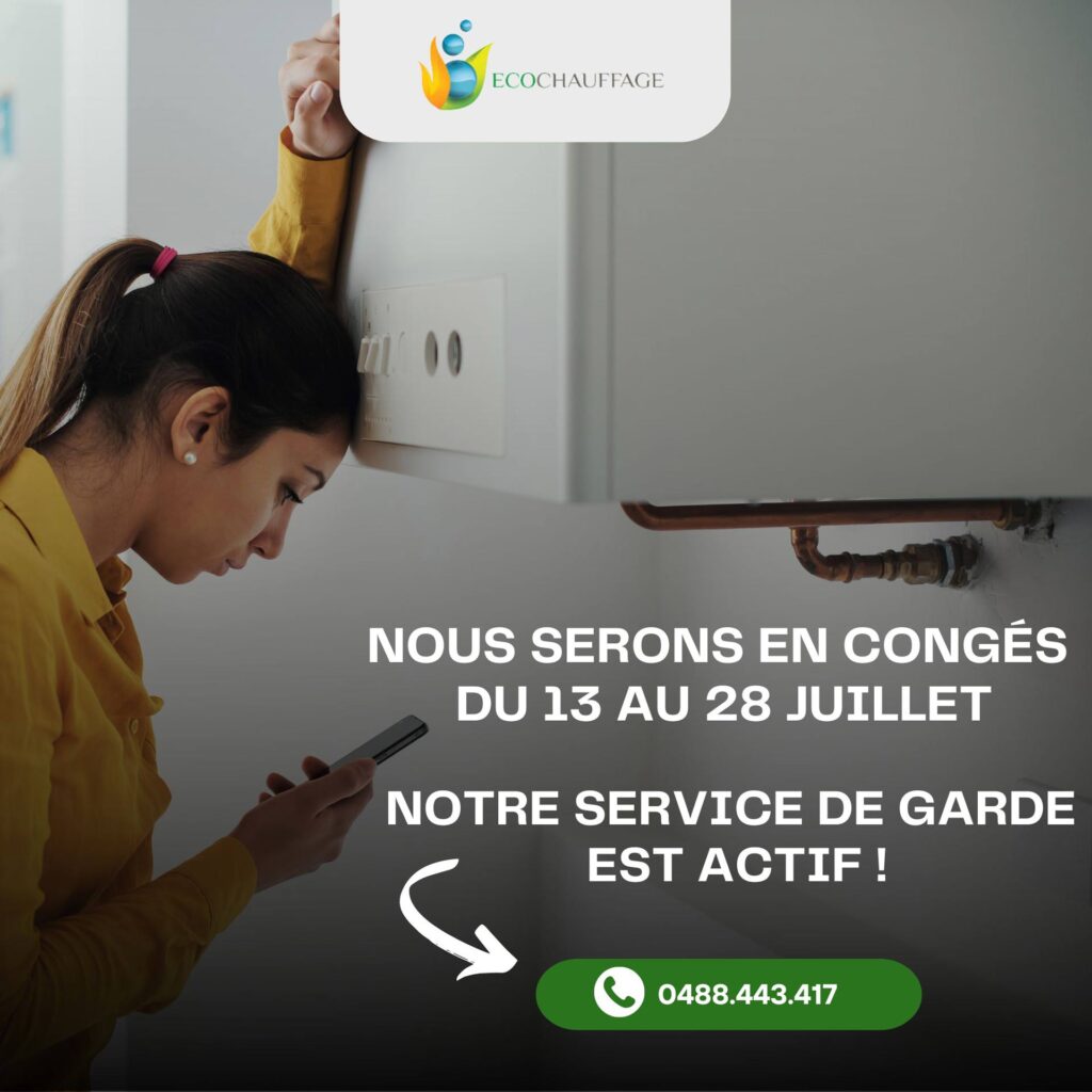 Congés annuels ecochauffage été 2024